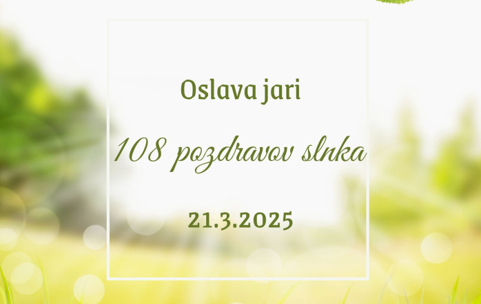 Príchod a oslava jari - 108 pozdravov slnka