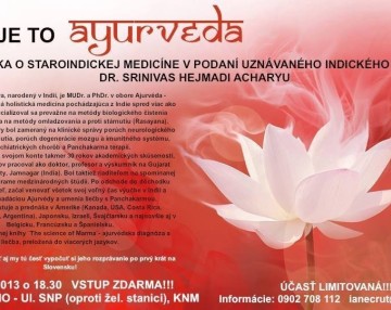 Ajurveda 9.10. 2013