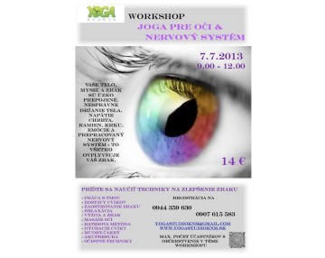 Joga pre oči 7.7.2013