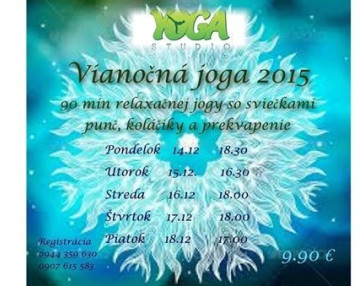 Vianočná joga 2015